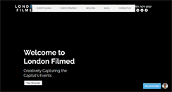 Desktop Screenshot of londonfilmed.com